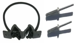 Rudder Rest V Block –Small W Bungee & Rivets Suits Wilderness Systems