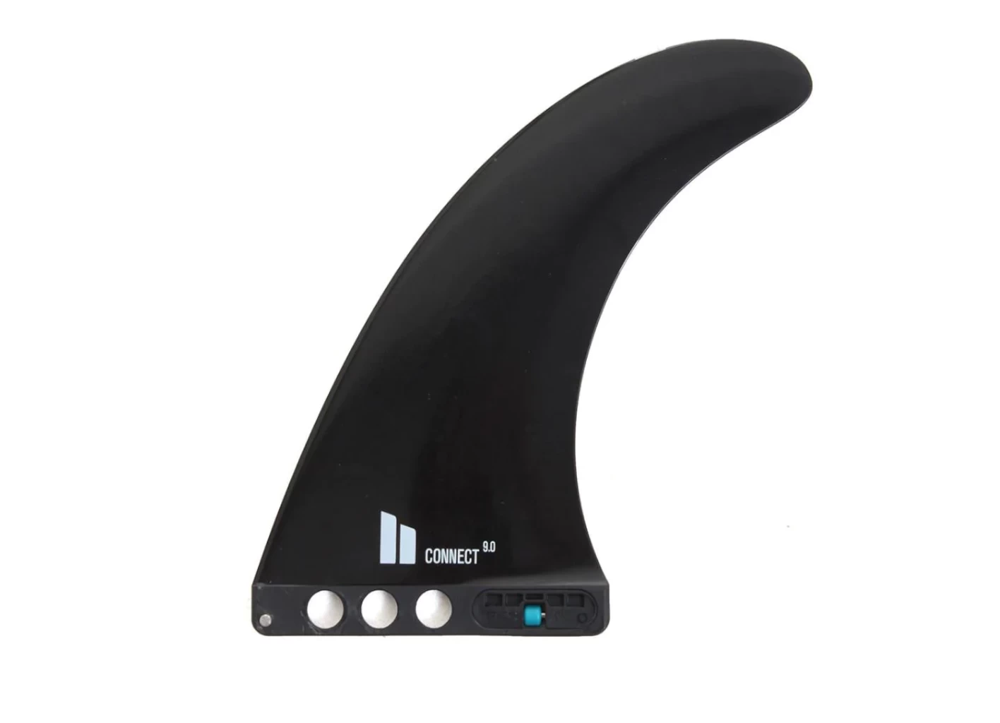 FCS II Dolphin Fin โ Connect 9 Inch Tool-less Black SUP Fin Box