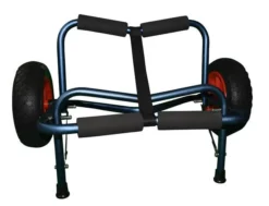 Surge Trolley Large Blue (2 Legs & Axle)with Solid PU Wheels