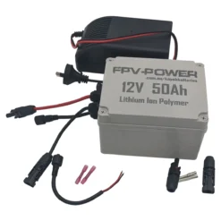 FPV-POWER 50Ah Lithium Battery And Charger Combo