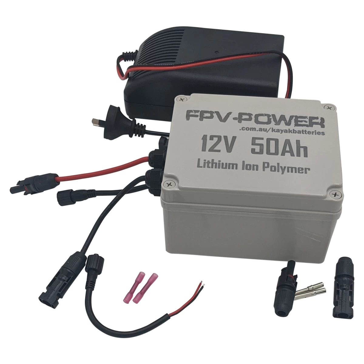 FPV-POWER 50Ah Lithium Battery And Charger Combo
