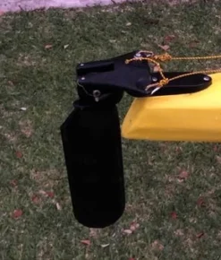 Finn Rudder Rear Assembly (Rudder Box, Gudgeon Mount, Rudder Blade)