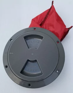 Harmony 5 Inch Hatch Kit (Bayonet Type) Grey With Bag Nuts Bolts And Rim