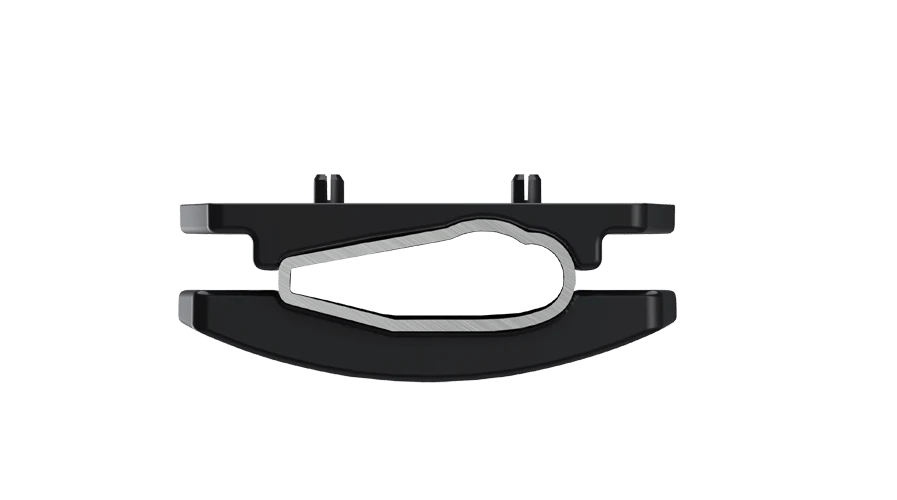 Kajak Sport Cradle J- Bars Pair Roof Rack Cradle Suits Wing Aerofoil Bars - Image 2