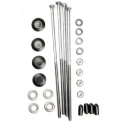 Madriver Hardware-Seat Truss Kit (4 X Stainless 6 Inch Screws , Nuts, Caps, Flat & Cup Washers )