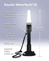 Kayalu WaterTorch 360 White 27cm Mast Suction Cap