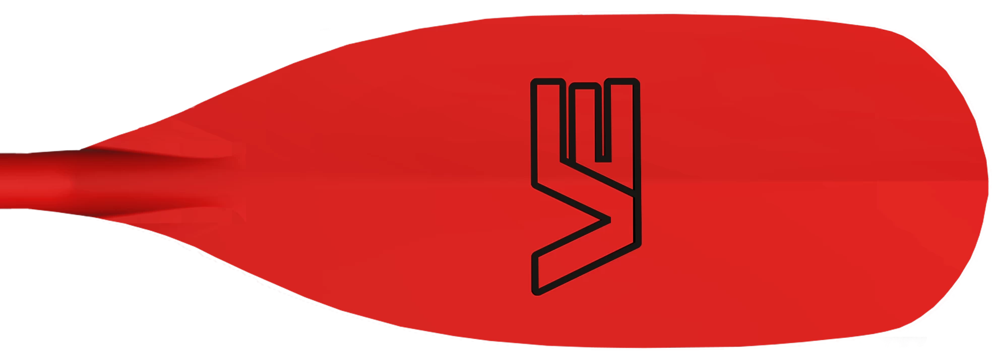 VE Offside Canoe Paddle Glass Blade Glass Shaft - Image 6