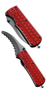 Gill Knife Personal Rescue Knife Red