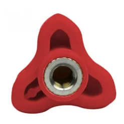 Dagger Tri-Wing-Nut Knob -Red – 2 Pack
